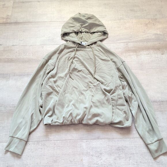Athleta Tops - ​Athleta Seasoft Bubble Hem Hoodie Small S Sage Green Pullover Sweatshirt Soft